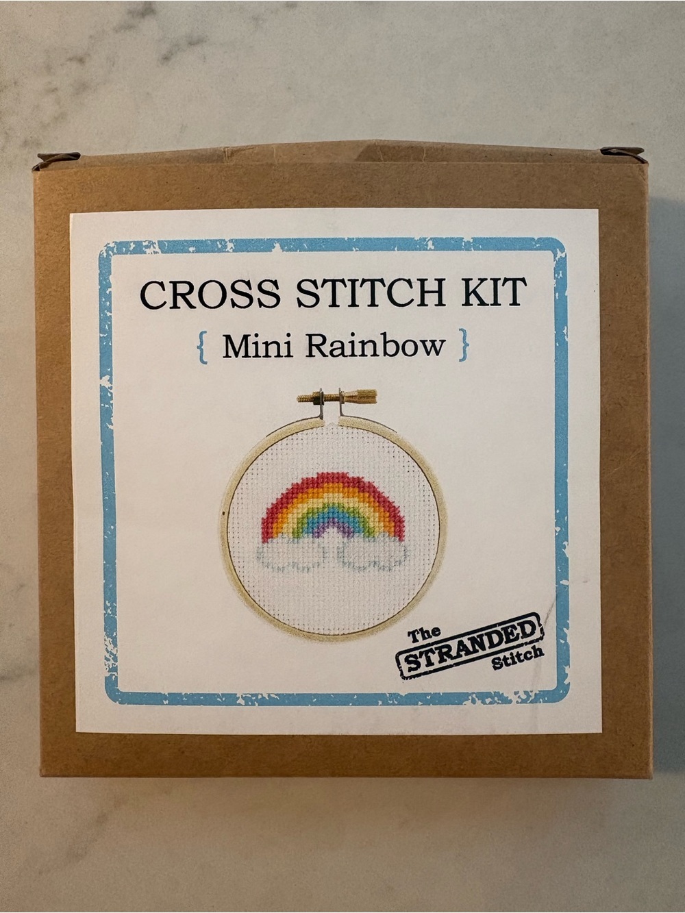 Cross Stitch Kit - Mini Rainbow